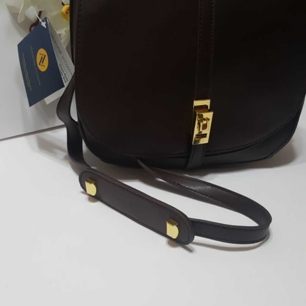 ADRIENNE VITTADINI  CROSSBODY BAG BROWN - Picture 2 of 6